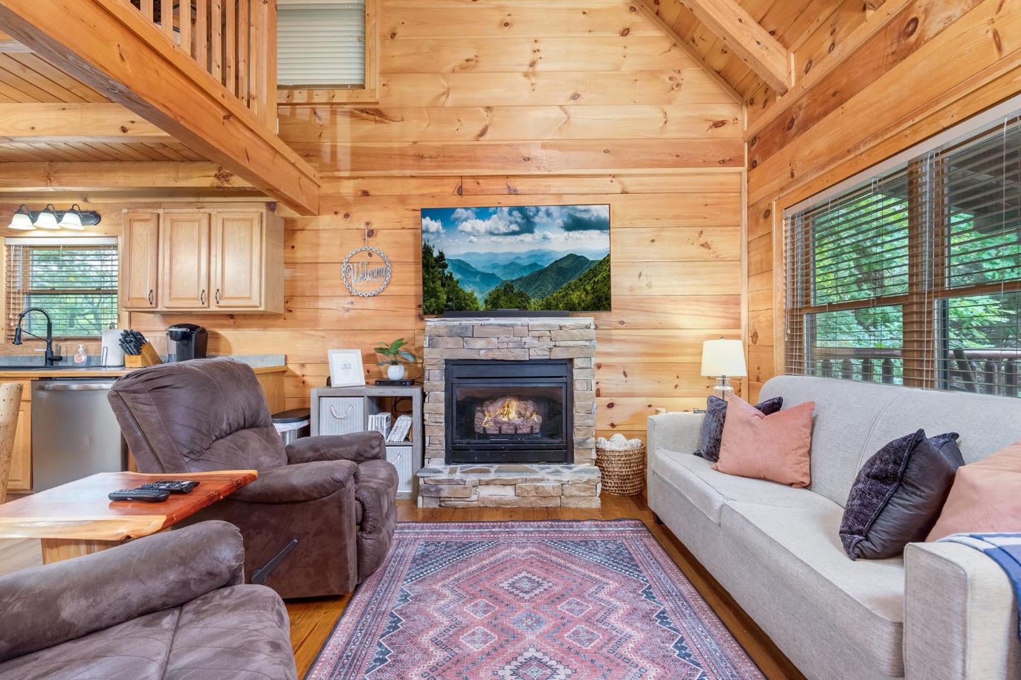Elegant & Cozy Cabin Near Pigeon Forge Sevierville Extérieur photo