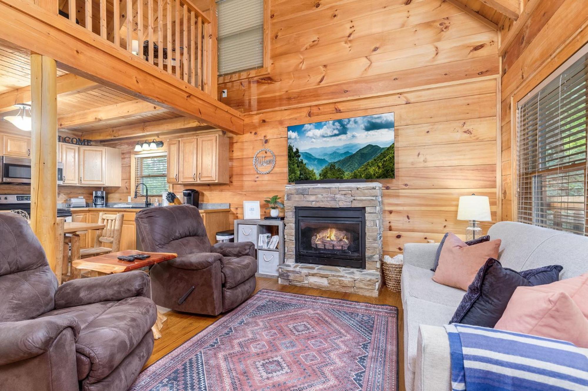 Elegant & Cozy Cabin Near Pigeon Forge Sevierville Extérieur photo
