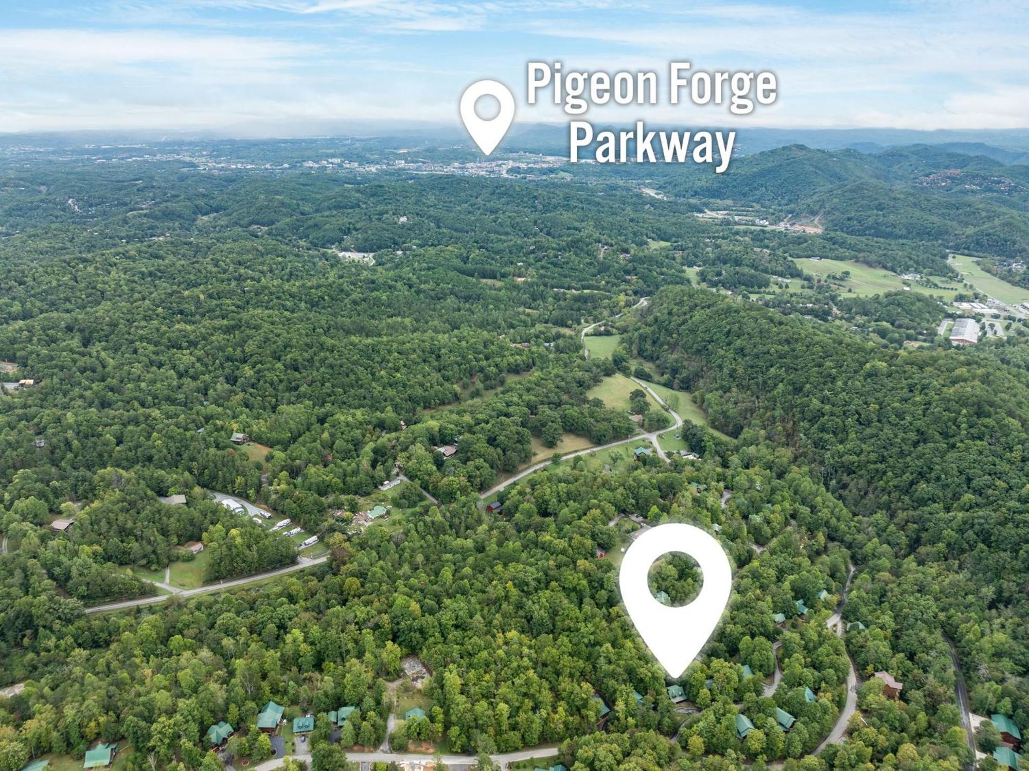 Elegant & Cozy Cabin Near Pigeon Forge Sevierville Extérieur photo
