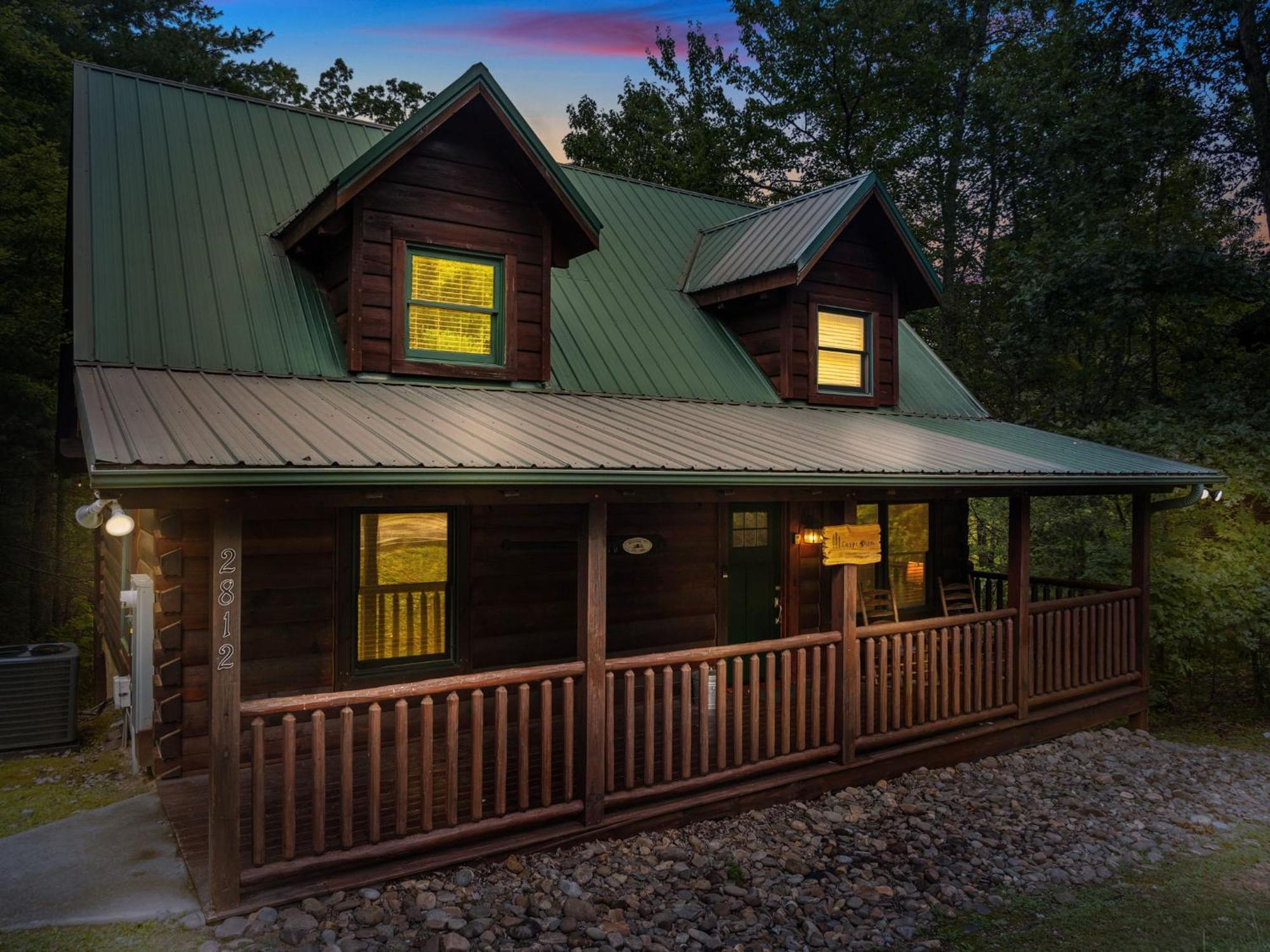 Elegant & Cozy Cabin Near Pigeon Forge Sevierville Extérieur photo